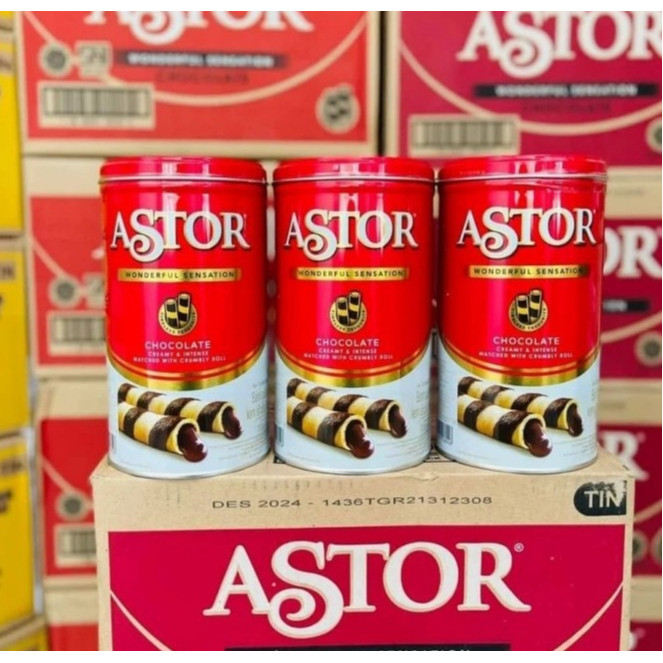 

ASTOR kemasan TOPLES 330gr 1 dus isi 6