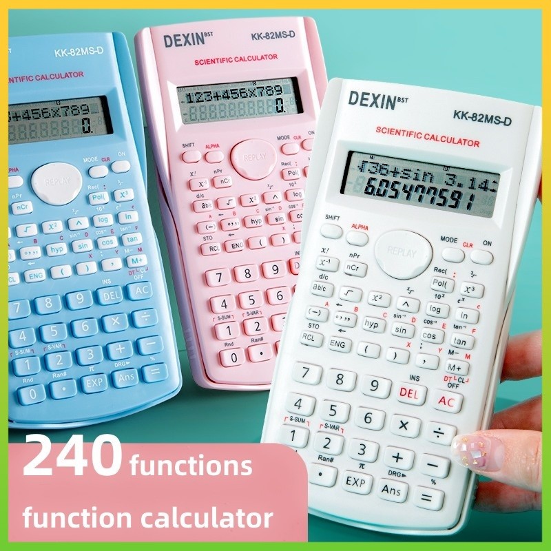 

Kalkulator Ilmiah 240, Kalkulator Fungsi, Kalkulator 4 Warna