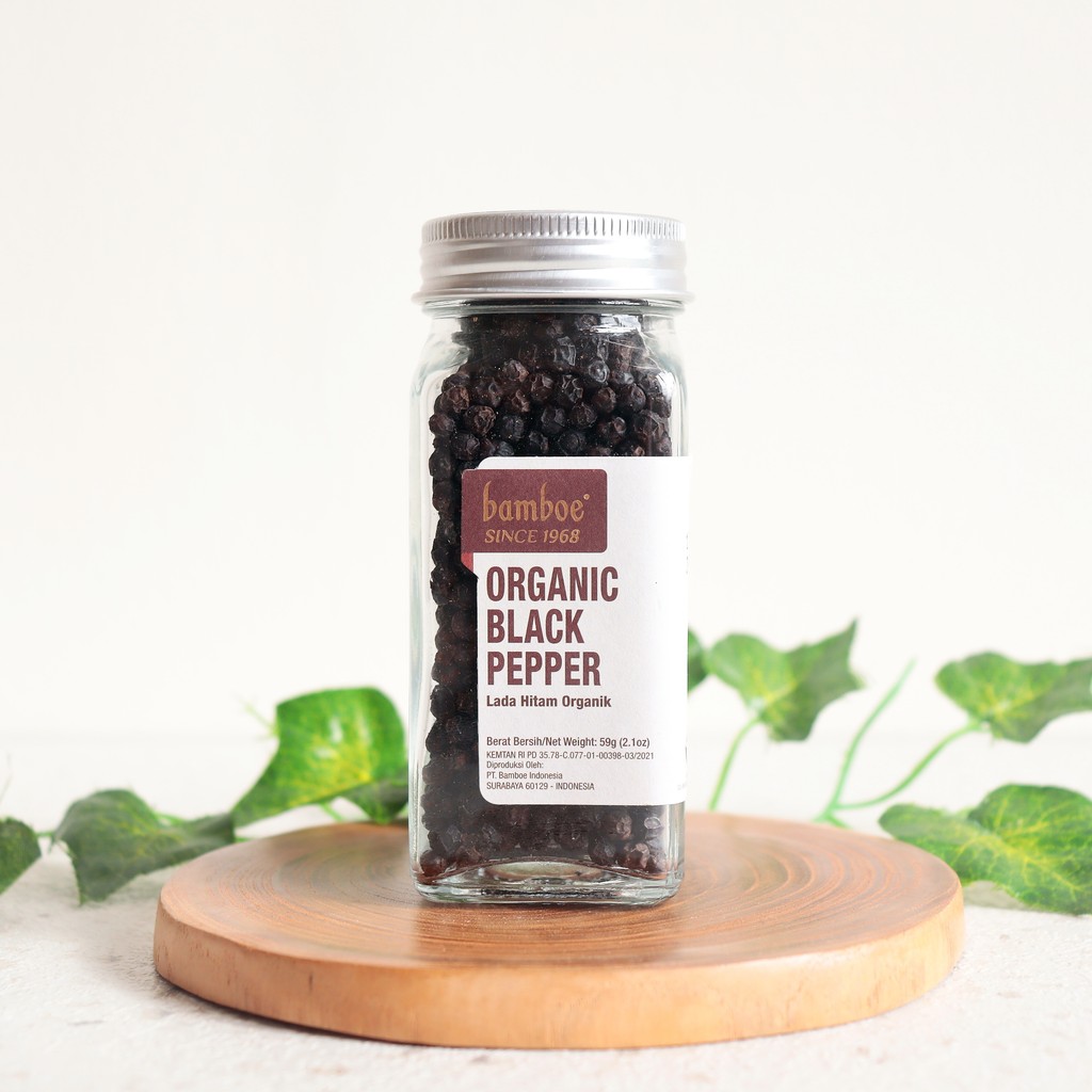 

Black Pepper Whole lada hitam utuh - Bamboe Organic