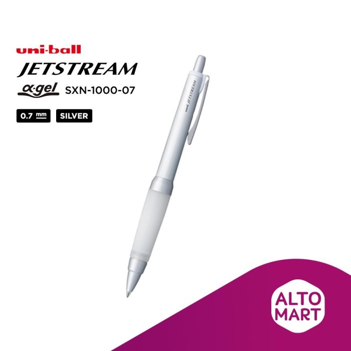

Uni Ball Jetstream SXN-1000 Alpha Gel 0.7 mm Ballpoint Pen Uniball - Black