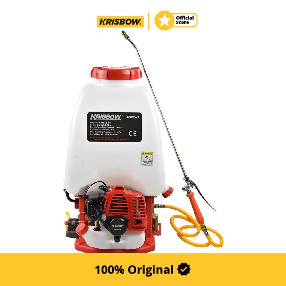 Krisbow Alat Semprot Tanaman Bertekanan 25 Liter Pressure Sprayer Pompa Semprot Sprayer Tekan Spray 