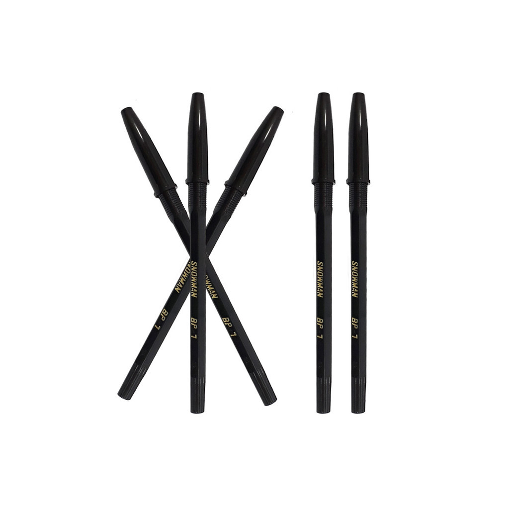 

Snowman Bp-7 Hitam Pulpen Pena Ballpoint BP-7