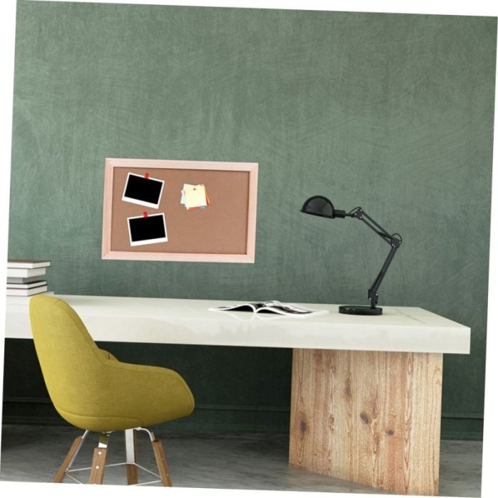 

Cork Board Pin Board Note Memo Board Kayu Wall Hanging Message - 40*60cm