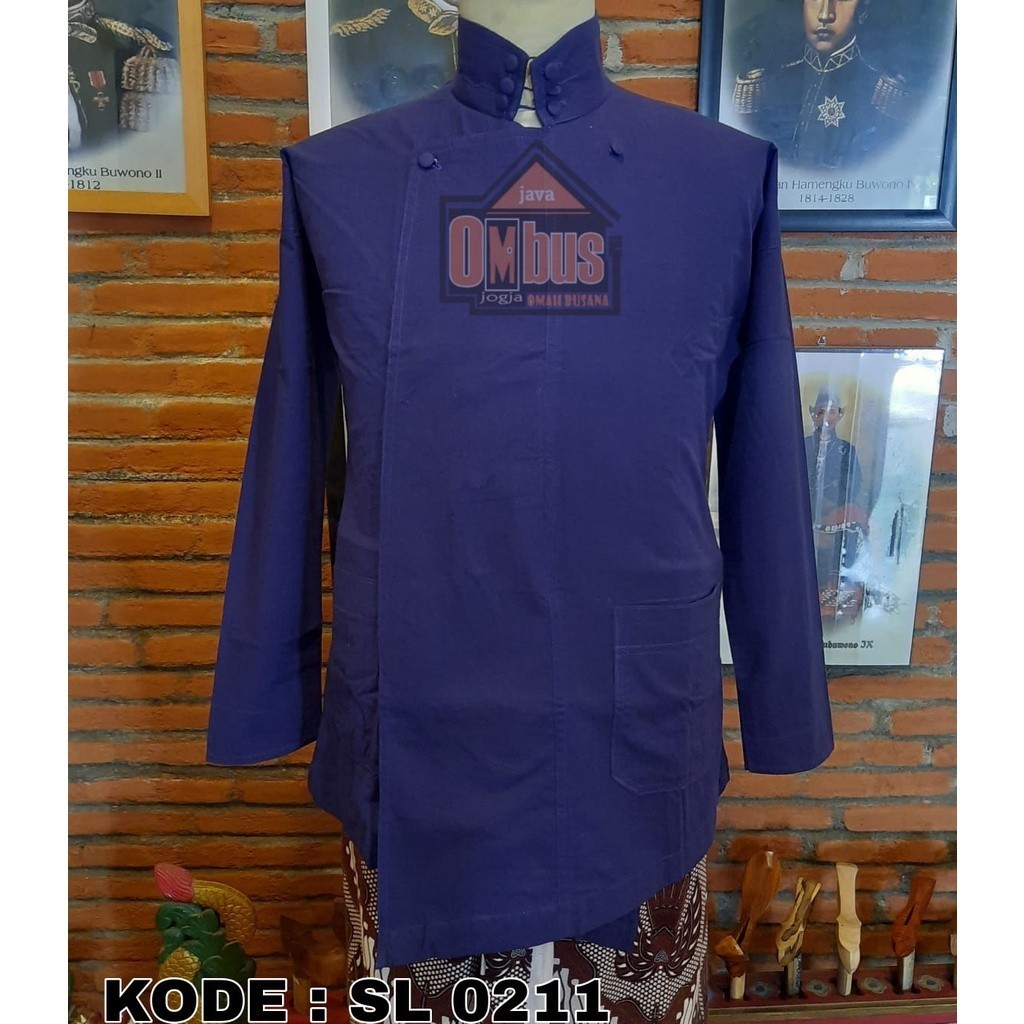 Baju LURIK JA SURJAN POLOS||KODE: SL ||JAVA OMBUS||