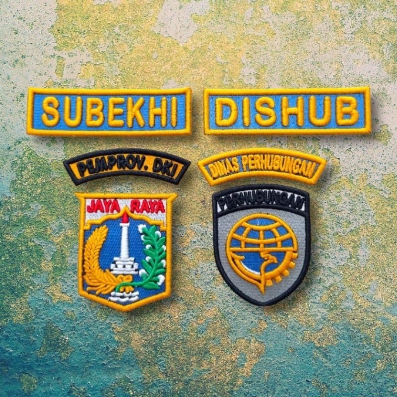 Bordir BORDIR DISHUB TIMBUL ATRIBUT DISHUB RIKUES SESUAI DAERAH PREORDER BORDIR TIMBUL