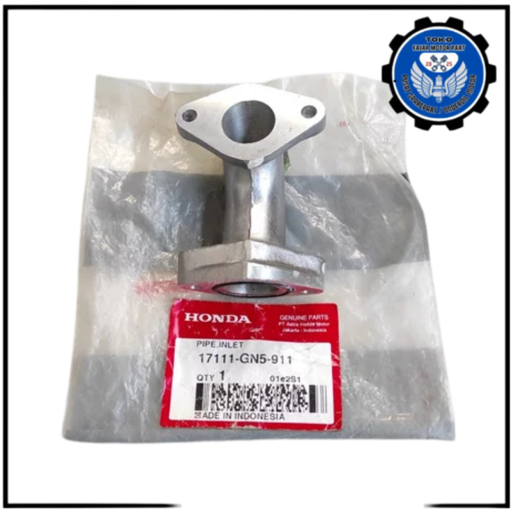 Manipul Pipa Inlet GN5 Honda Grand Motor Supra Manipol 17111-GN5-911