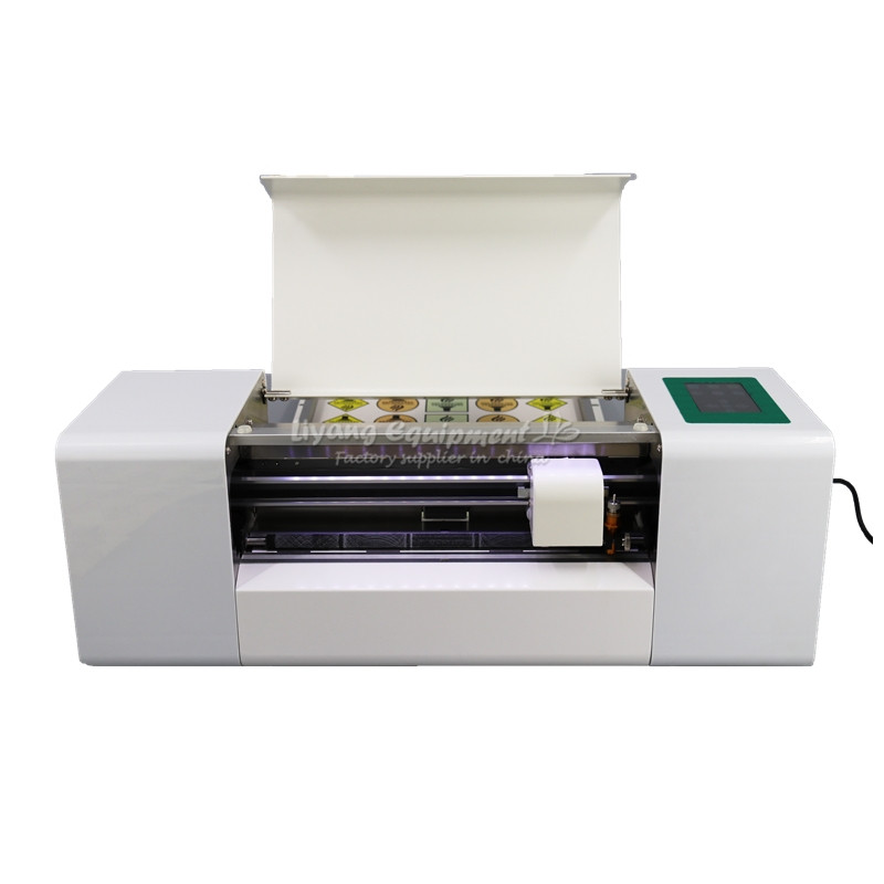 

LY-388A touch screen control mini digital automatic label die-cutting machine with auto paper feeding 220V 110V 60W
