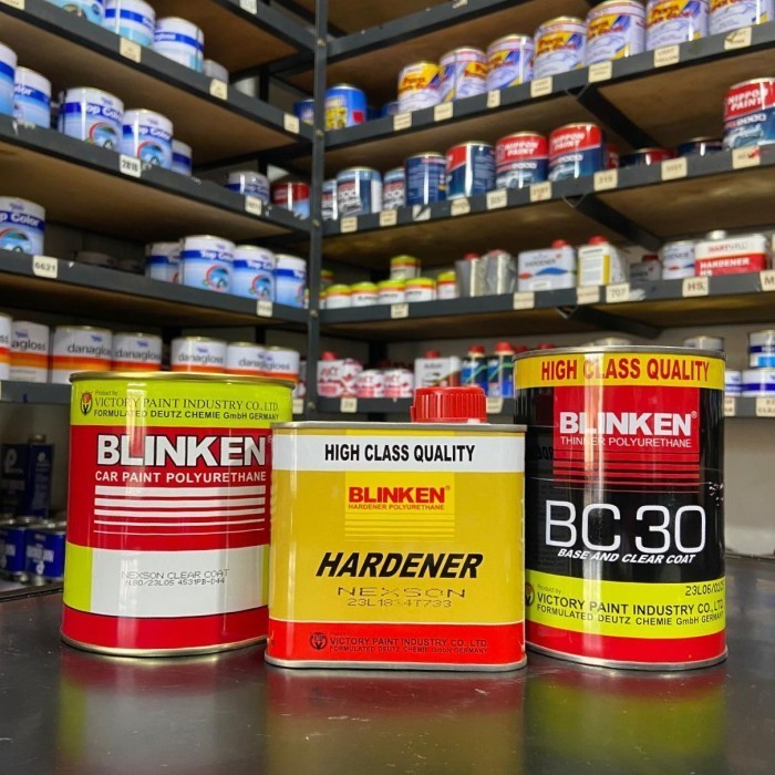 BLINKEN Clear Coat Nexson 2 Liter / Set + Hardener + Thinner