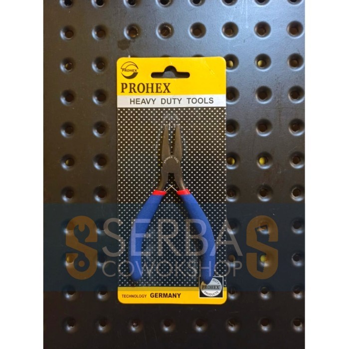 PROHEX Tang Kombinasi Mini Hitam 4.5" Inch Tang Linesman Jepit