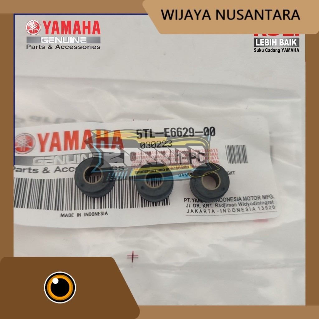 1SET KARET KAMPAS GANDA MIO SPORTY SMILE ORIGINAL ORI YAMAHA 5tl-e6629-00