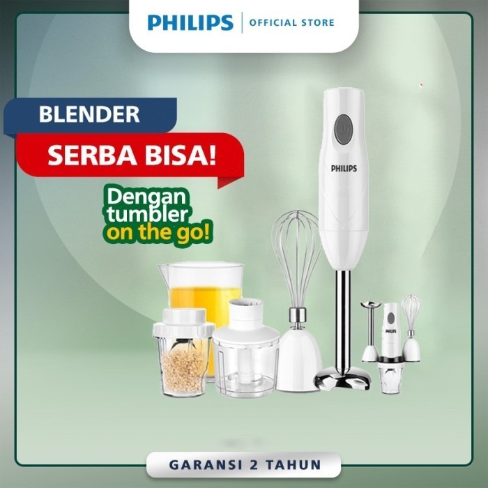 PHILIPS HAND BLENDER Juicer HR2534/00 multifungsi portable Blender - A01