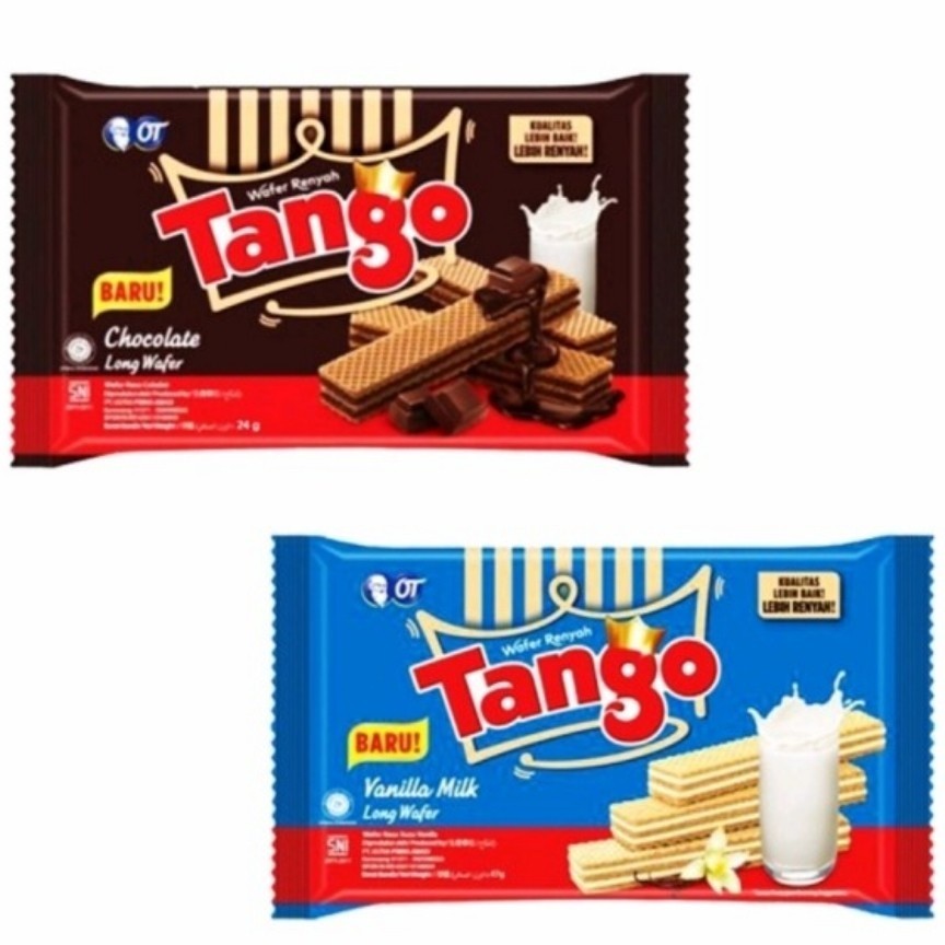 

Tango wafer Chocolate coklat 47gr 47 gram eceran 2000