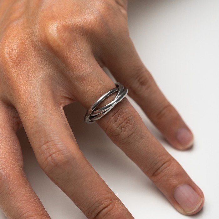Hierarchy Studios - Triple Circle Ring - 9