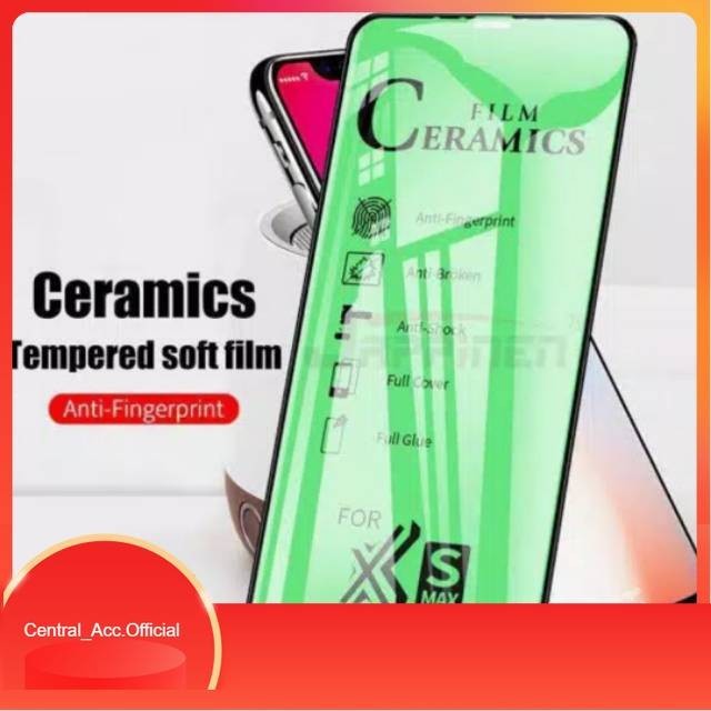 TEMPERED GLASS CERAMIC FILM ANTIGORES FULL COVER Xiaomi Redmi 6 / 6A / 7A / 8 / 8A / ANTI GORES PELI