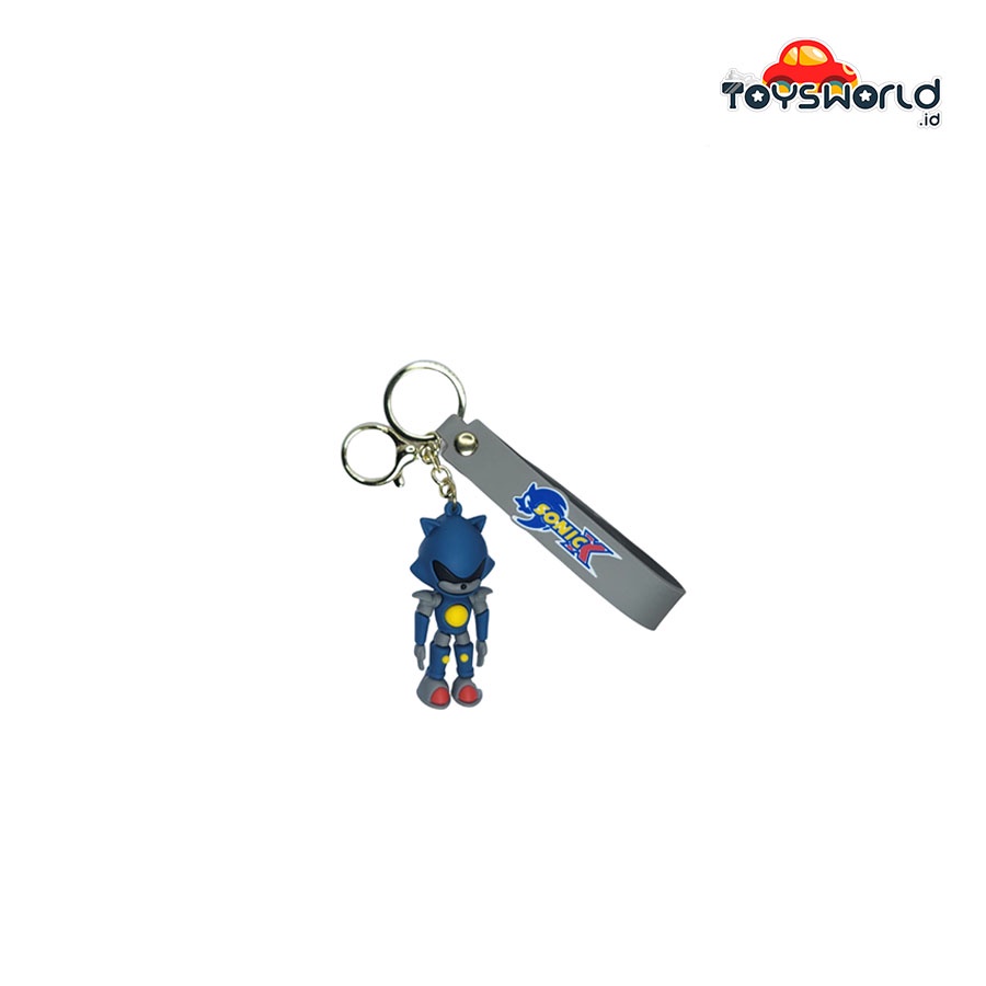 Keychain Sonic Black - Gantungan Kunci