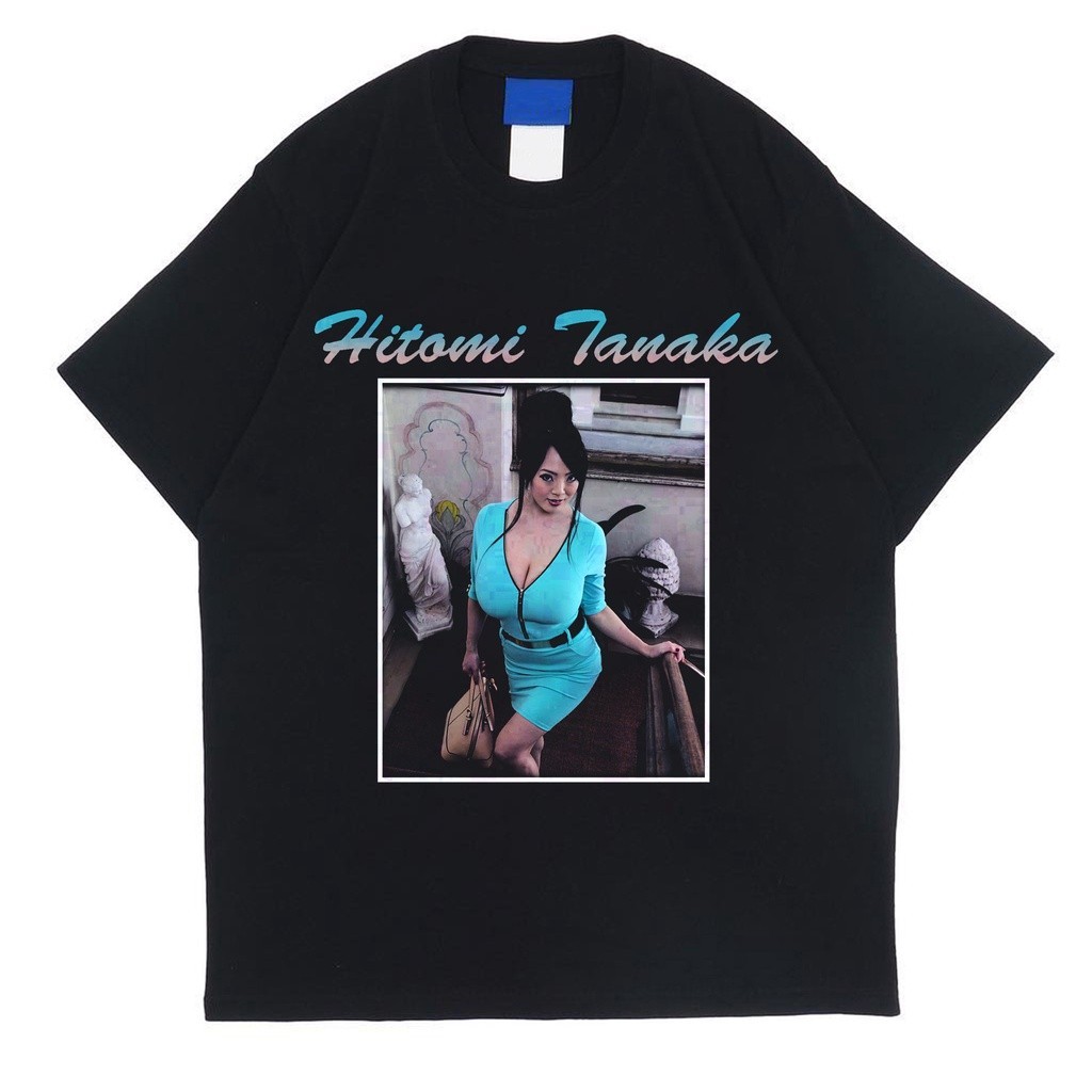 [COD] Kaos/Shirt.Uniseks Kaos Baju JAV Tshirt Hitomi Tanaka Tshirt Cotton Combed with  Atasan Pria  
