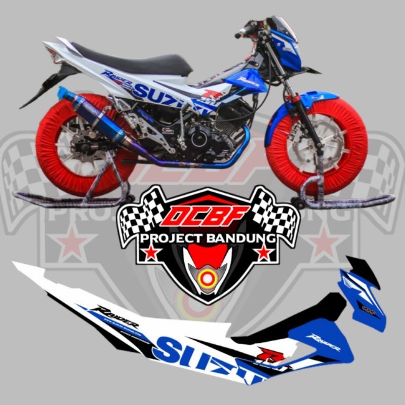 STRIPING CUSTOM SATRIA FU FACELIFT TIPE SAYAF S