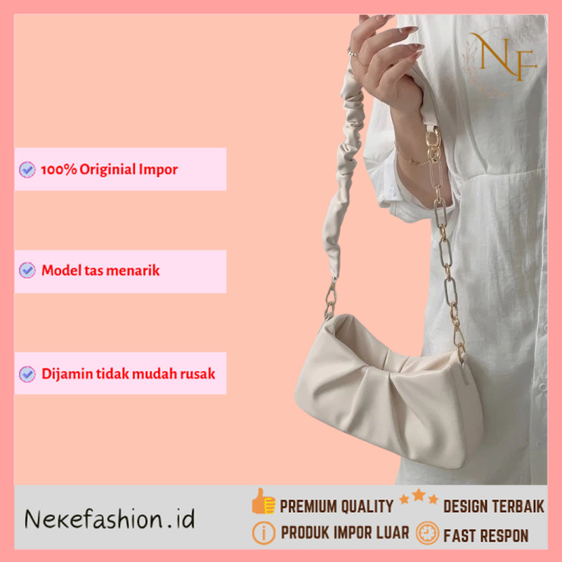 NEKE FASHION Premium Kualitas - Tas Selempang Tali Panjang Tas Selempang Wanita Tas Wanita Multifung