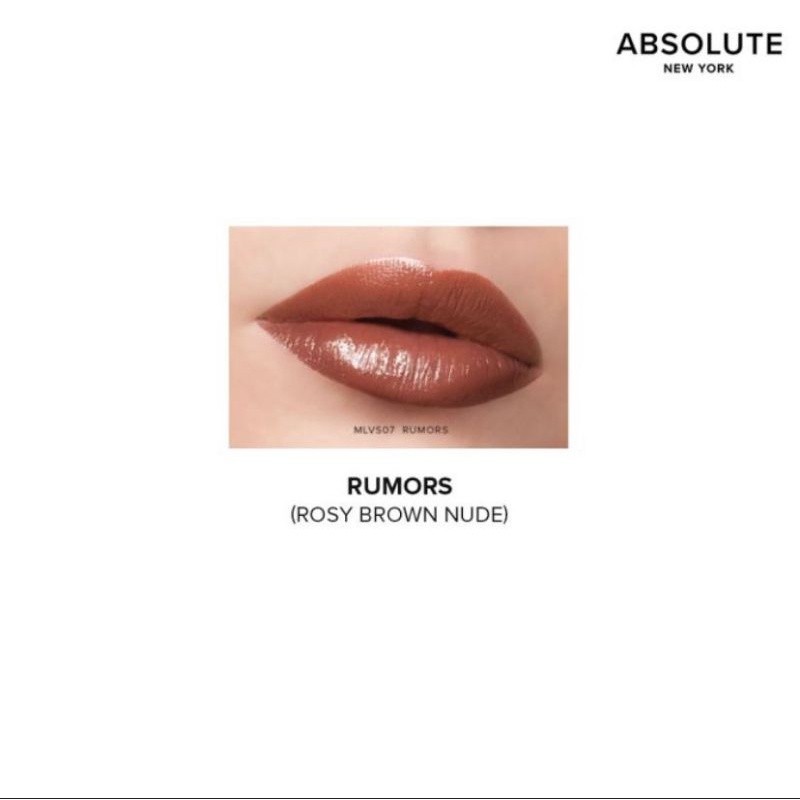 Absolute New York Vinyl Lipstick