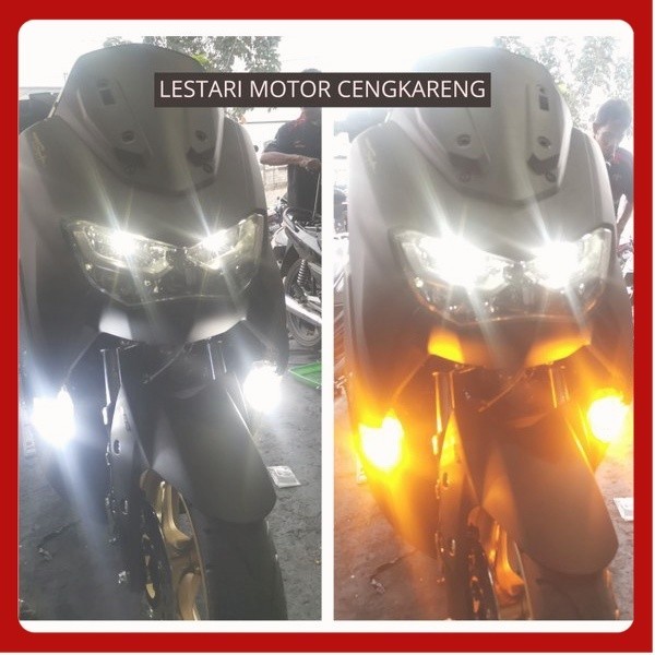 LAMPU SENJA DAN SEN NMAX 2020 PNP LUMINOS LED GARANSI JFPEZ