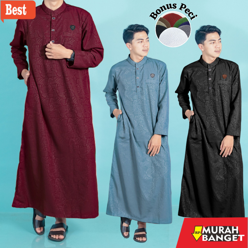 Baju timur tengah pria- JUBAH AS SULTAN KATUN EMBOS pria dewasa dan remaja/jubahpria/jubah laki laki
