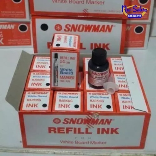 

REFIL SPIDOL SNOWMAN WHITEBOARD / PAK Nu-Salira