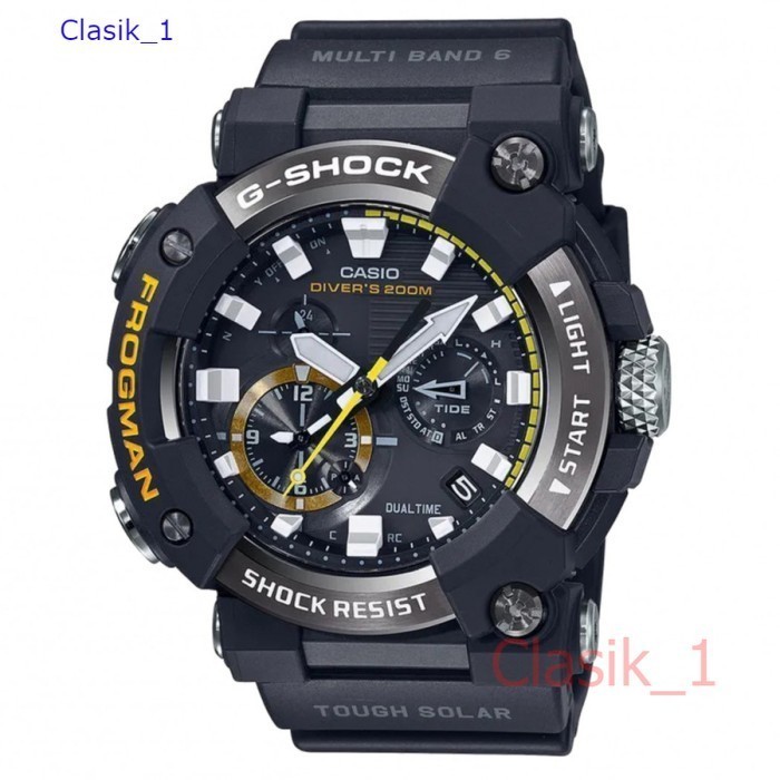 Original 100% Casio G-SHOCK GWF-A1000-1ADR Jam Tangan Pria FROGMAN Garansi Resmi 2 Tahun