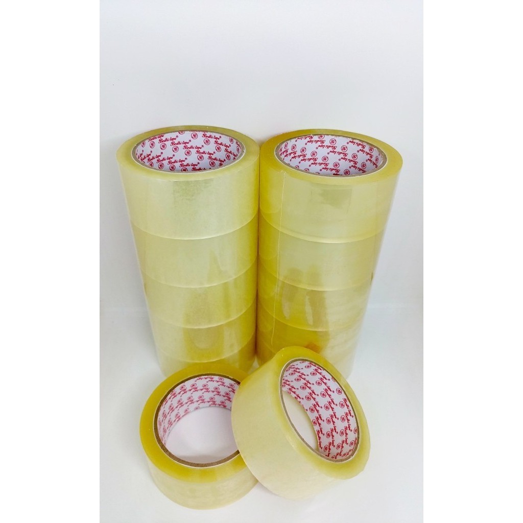

Lakban Bodhi Tape Ukuran 45 mm 90 Yard 1 Rol isi 6 pcs