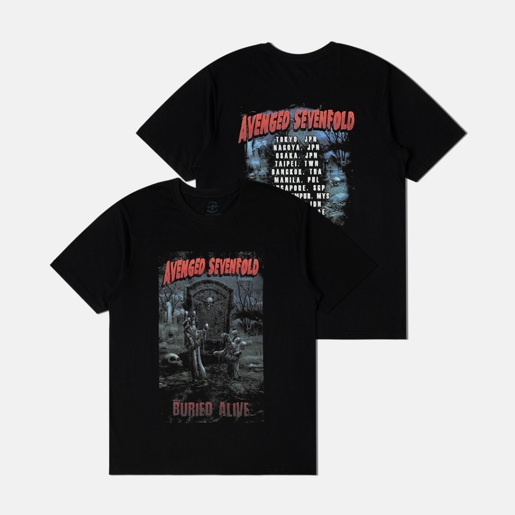 [HOT] Avenged Sevenfold - Burried Alive Tour Tshirt