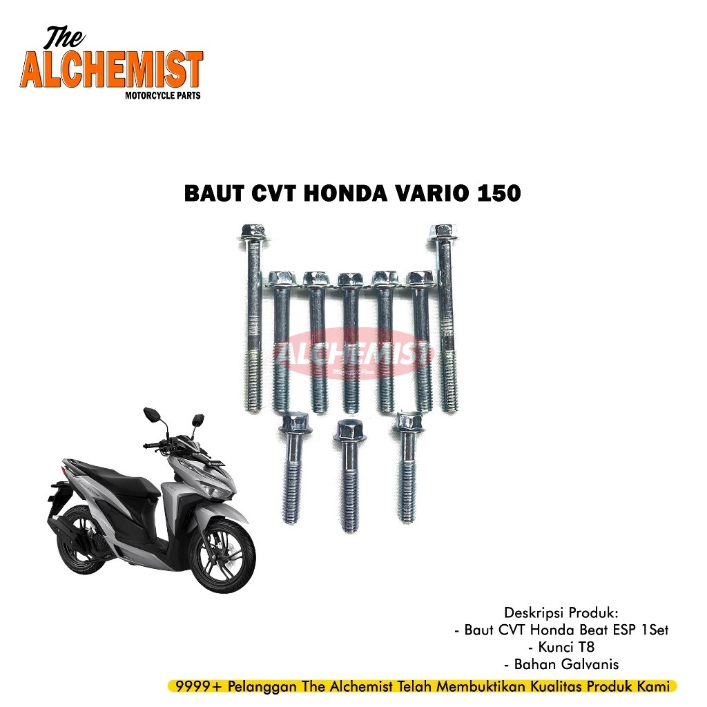 COD Baut CVT Vario 150 / Baud Cover CVT Honda Vario 150 / Baut Baud CVT Vario 150 1Set
