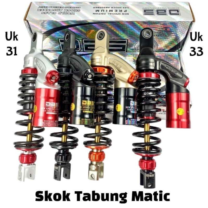 Shock Skok Belakang Tabung Matic DBS 728 von series copy rcb 310mm 330mm shockbreaker matic vario be