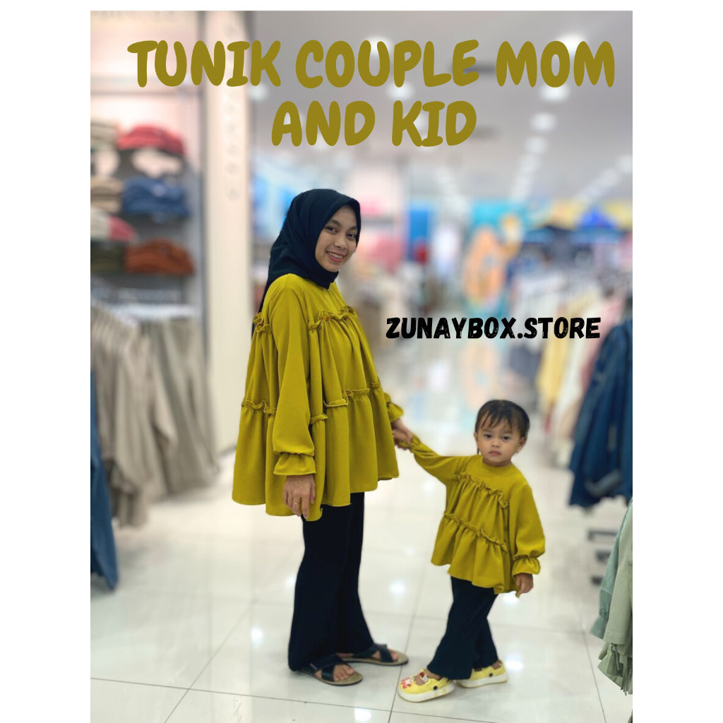 Atasan Dewasa || Couple Mom And Kids Atasan Dewasa CPTunik01