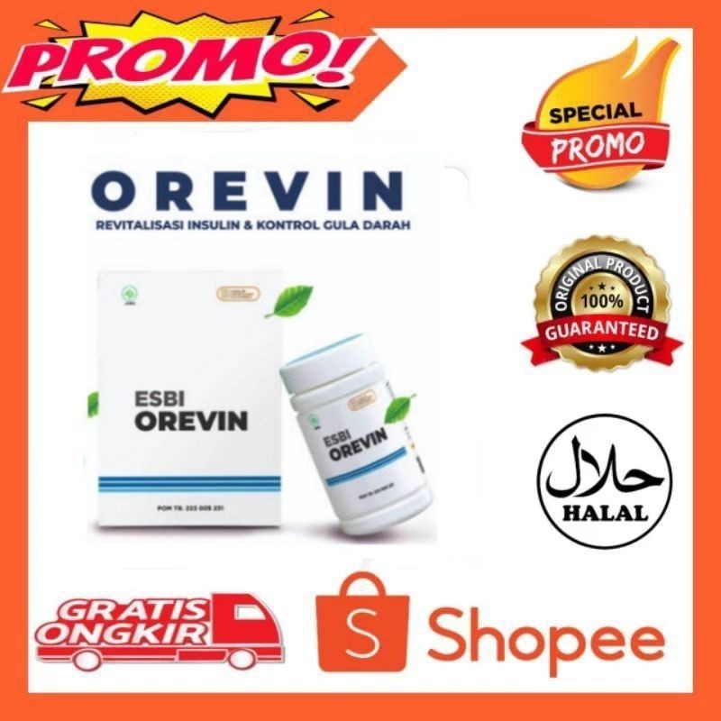 KAPSUL ESBI OREVIN ASLI ORIGINAL OBAT DIABETES KERING AMPUH