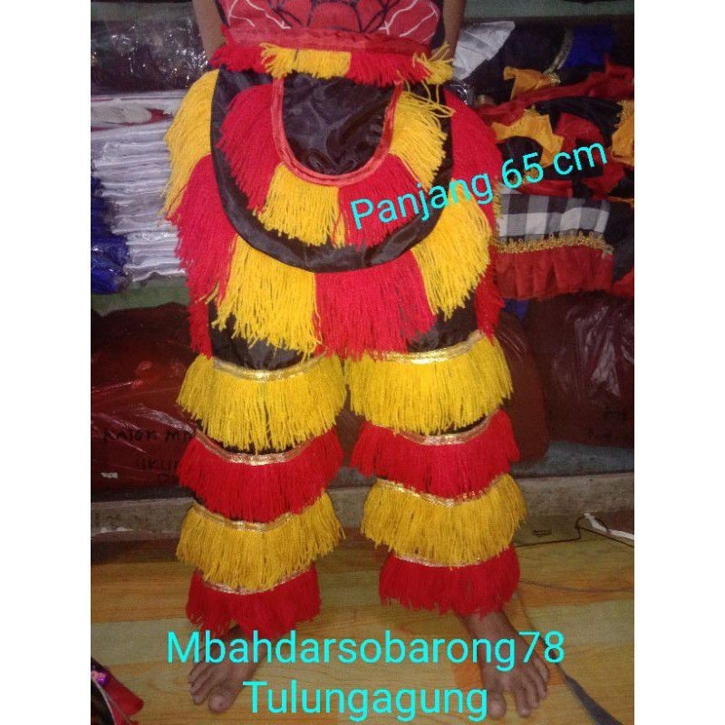 isabelyese Celana barongan murah, celana barong anak kelas 1,2,3,4 sd, /rempel 4 plus 1 embong