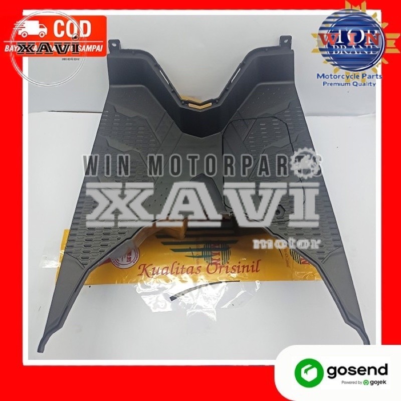 Pijakan Kaki Vario 125 150 2015 2016 2017 | footrest atas + tutup aki WIN | bordes dek injakan motor