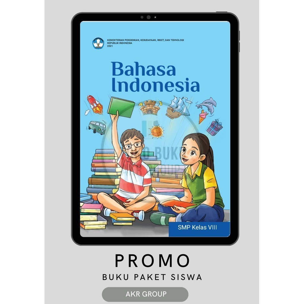 Buku Paket Siswa Bahasa Indonesia Kelas 8 SMP Kurikulum Merdeka 
 Terbaru