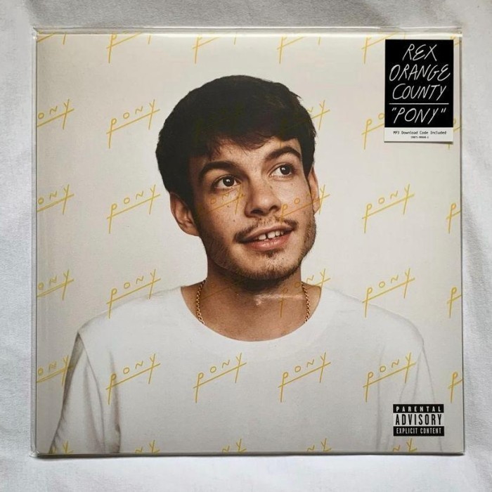 Original Vinyl Rex Orange County Pony Piringan Hitam