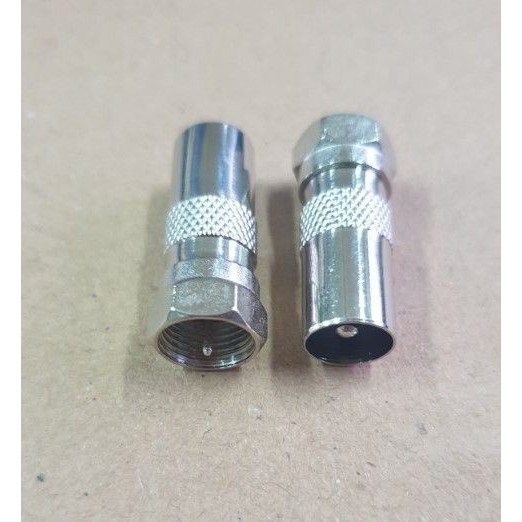 Jack tv to f male jarum /  jak tv to f male jarum