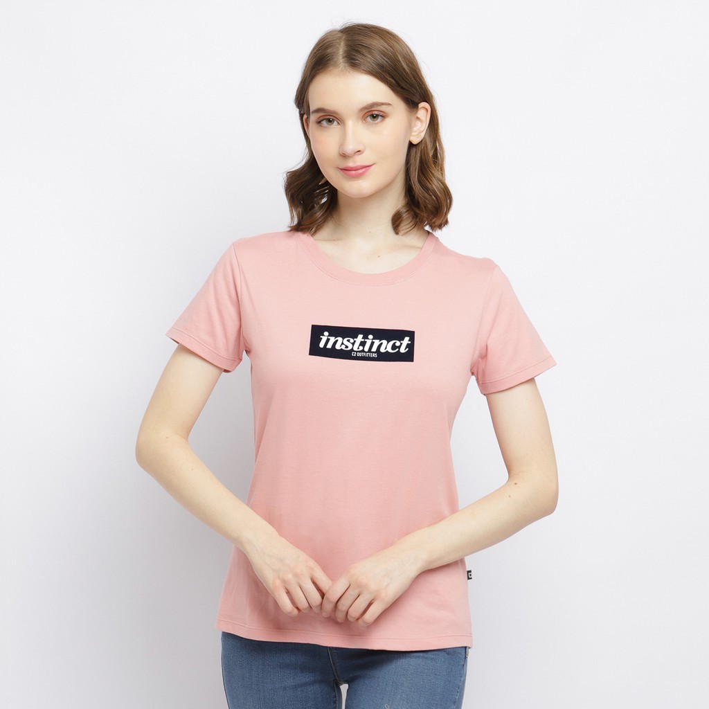 C2 Nadila Pink T-Shirt Wanita