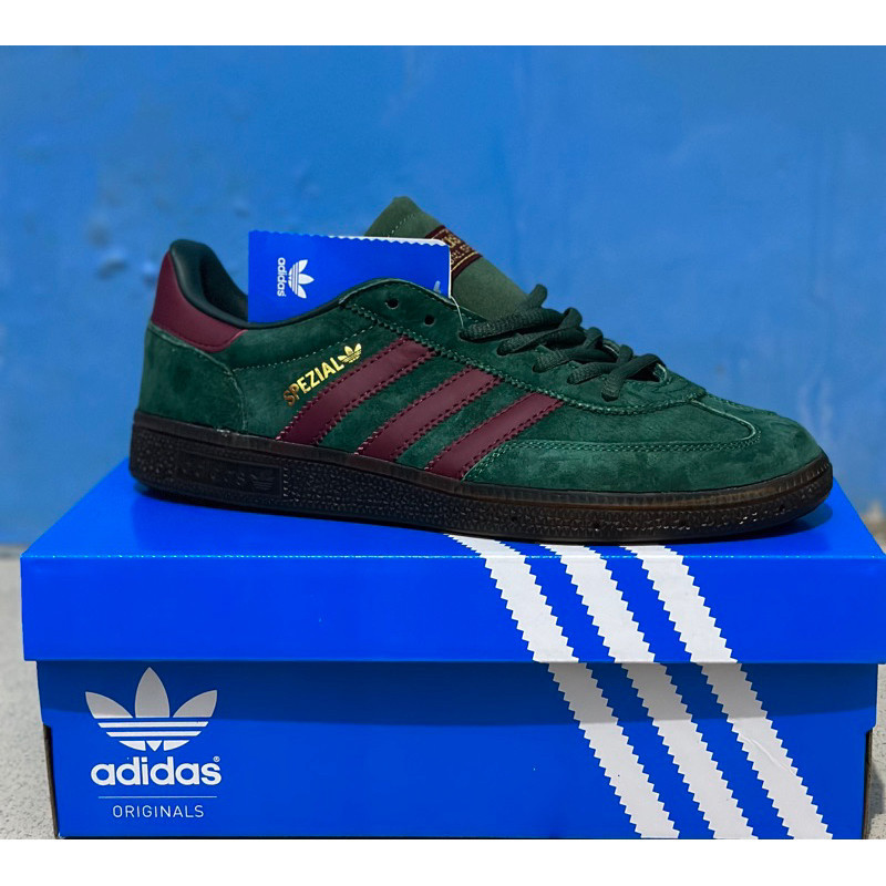 Adidas Handball Spezial Green Burgundy