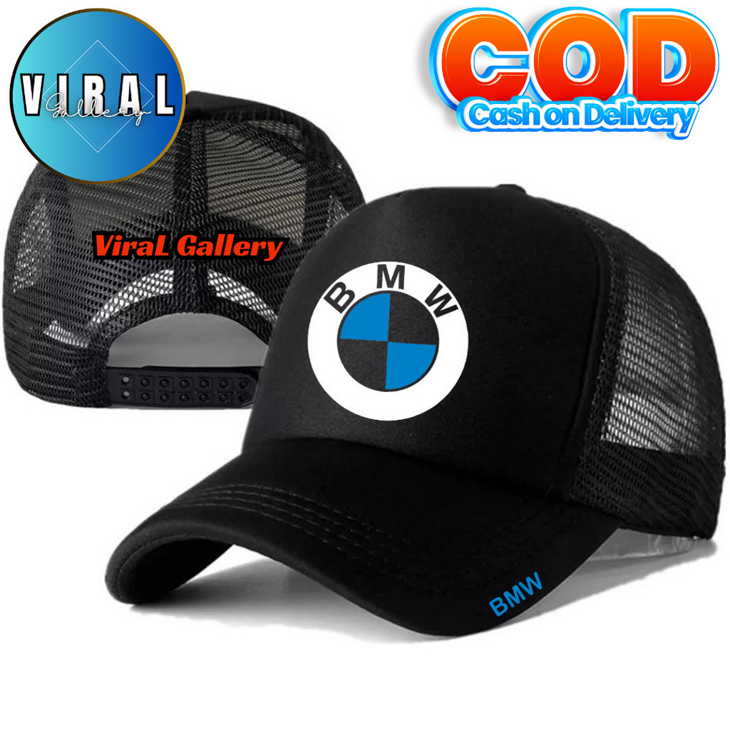 ViraL Gallery Topi Trucker BMW - Topi Distro BMW Logo - Topi BMW Premium - Topi Pria Dewasa - Topi P