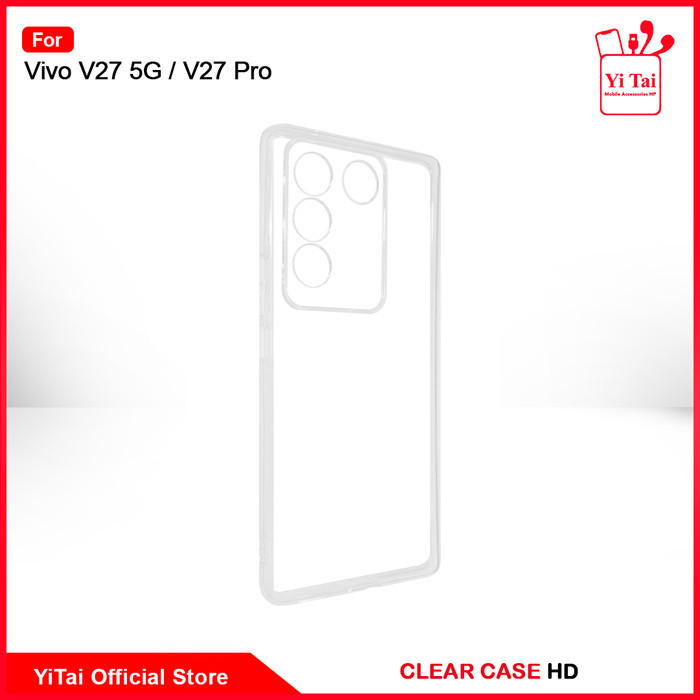 YI TAI - Yc06 Case Bening Clear Vivo V27 5G V27 Pro Yitai Indonesia