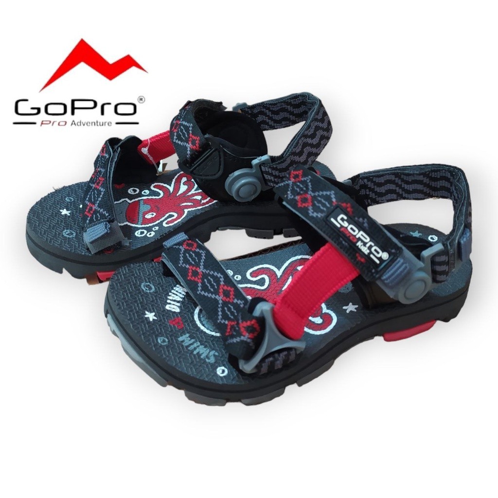 GO PRO OCTO / NIPPON SANDAL GUNUNG SANDAL ANAK KECIL SANDAL LEBARAN KEKINIAN