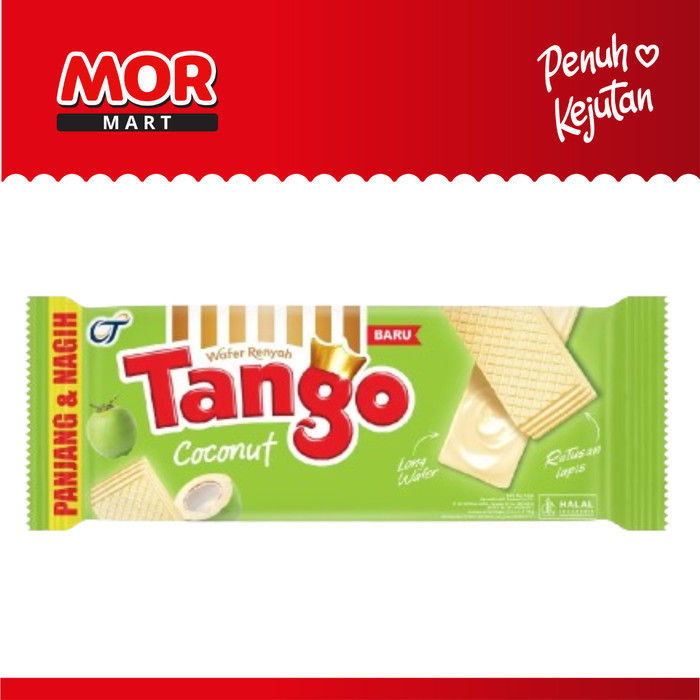 

TANGO Wafer Coconut Wafer Tango Rasa Krim Kelapa 110gr