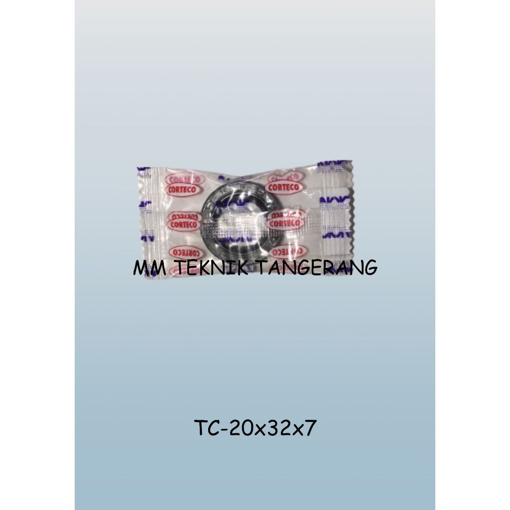 Oil seal TC 20x32x7 merk NOK 20 x 32 x 7 karet oli sil shock breaker 20 32 7