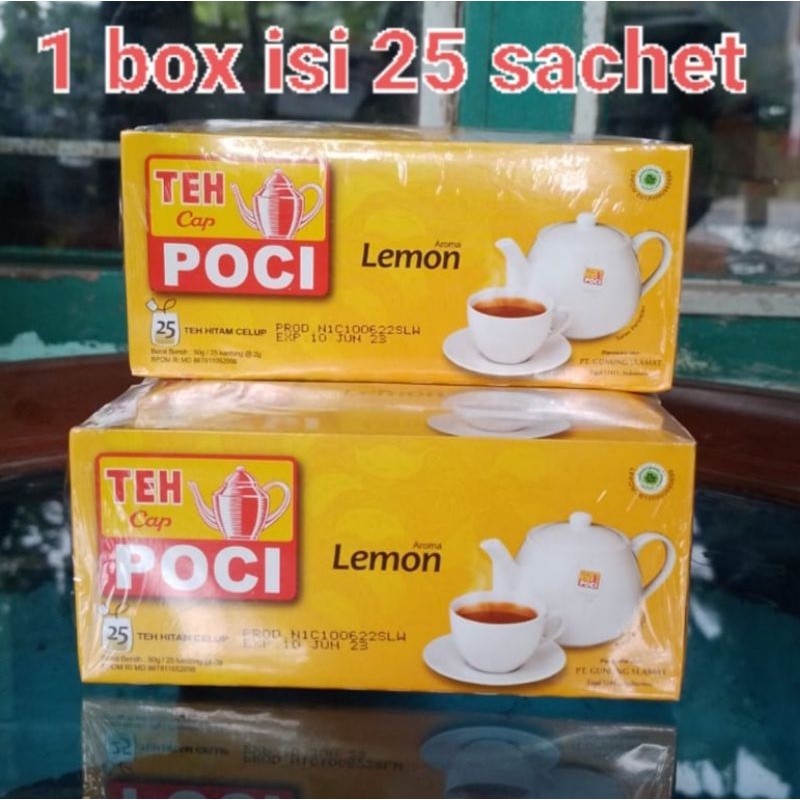 

Teh poci lemon 1box 25 sachet