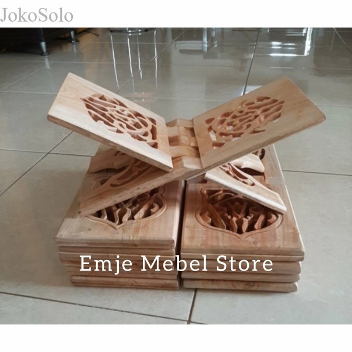 

rekal mahoni meja lipat ukir meja ngaji belajar murah