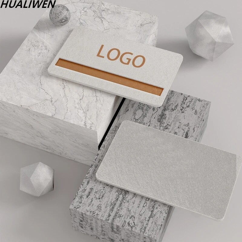 

FreePrinting 100pc Paper Business Card 300gsm Paper Cards With Custom Logo Printing Membership Card 90*54mm