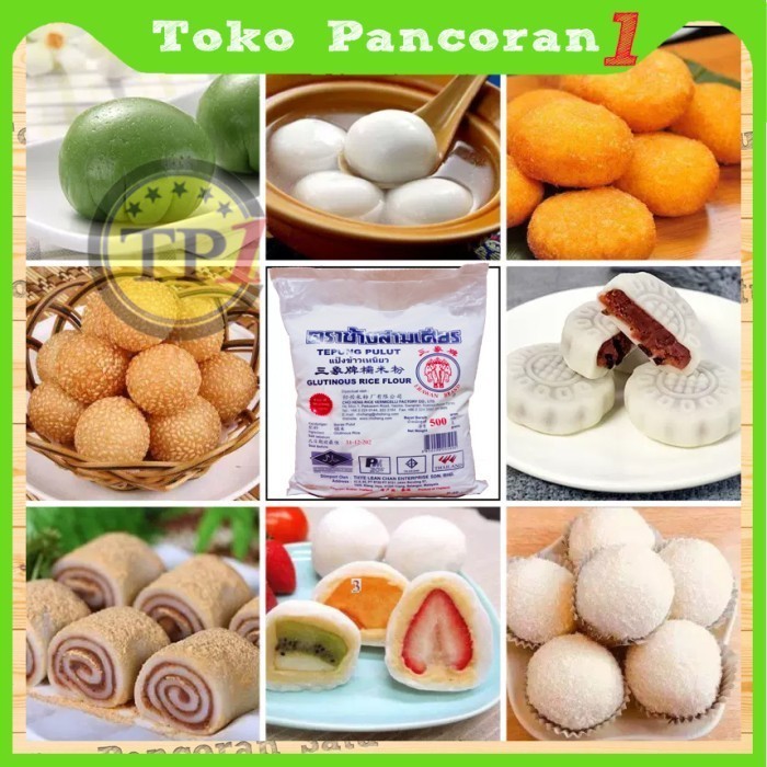 

Tepung Pulut / Tepung Ketan Thailand / Glutinous Rice Flour 500 gr
