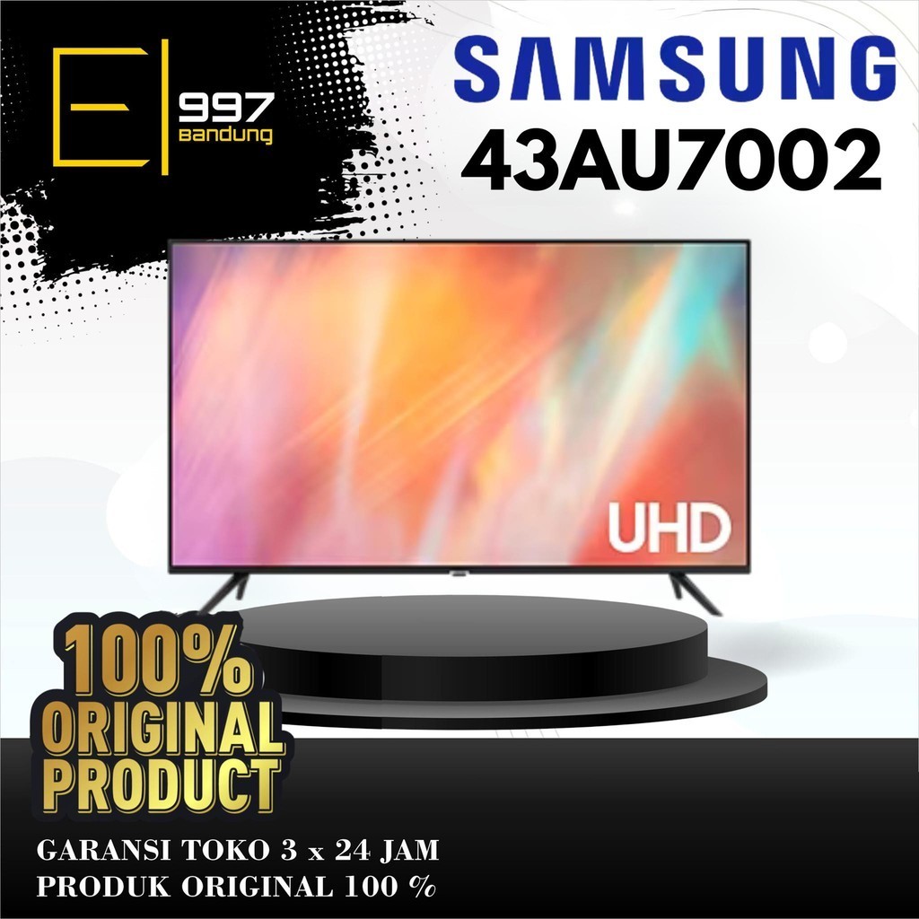 SAMSUNG LED TV 43AU7002 , 43 INCH 4K SMART TV